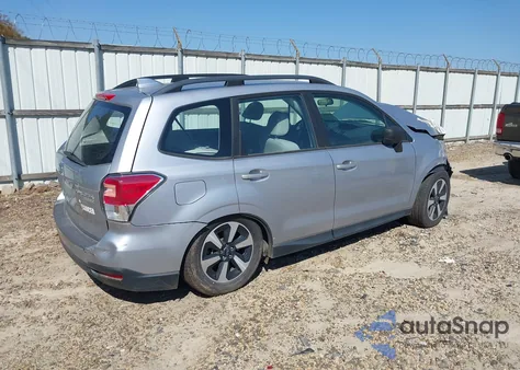 2017 Subaru Forester 2.5I z USA, uszkodzony, nr VIN JF2SJABC4HH506772